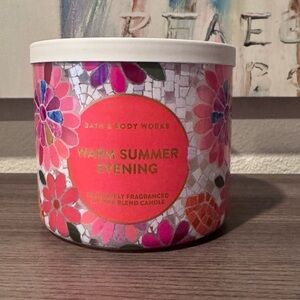 Warm Summer Evening Candle Bath and Body Works